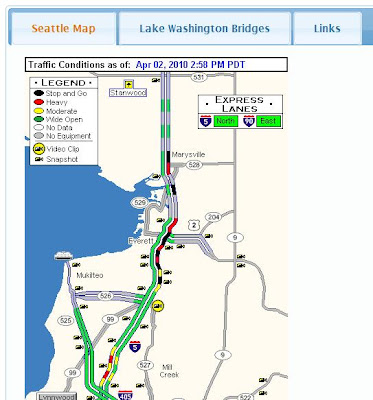 Seattle Area Traffic