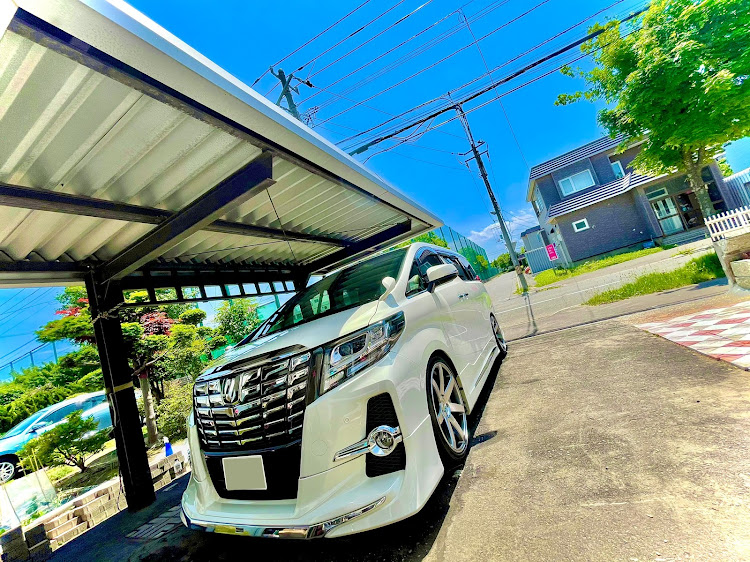 アルファードの洗車日和・オタマジャクソン施工・休日の過ごし方に関するカスタム事例の投稿画像1枚目