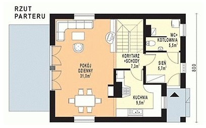 WB-3980 - Rzut parteru