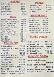 Origin Of Kerala menu 1