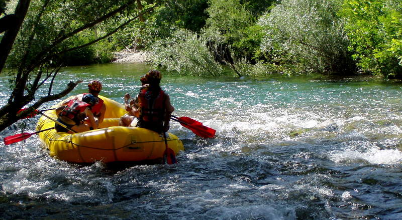 Rafting di clagia