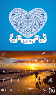 download Happy Father's Day Keyboard free