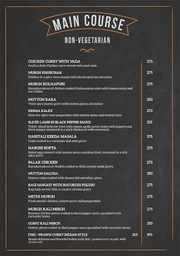 Nakkshatra menu 