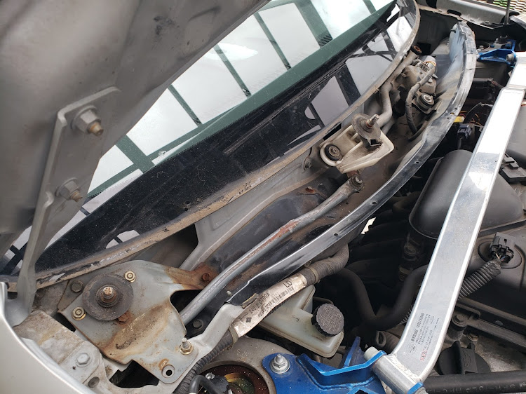 マーチの車高調・車高調整・ドライブ・DIY・カーナビに関するカスタム事例の投稿画像4枚目