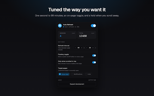 X (Twitter) Auto Refresher screenshot 4