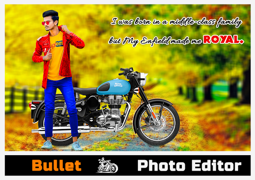 Bullet Bike Photo Editor