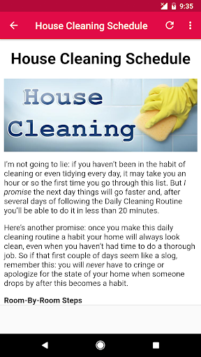 House Cleaning Checklist