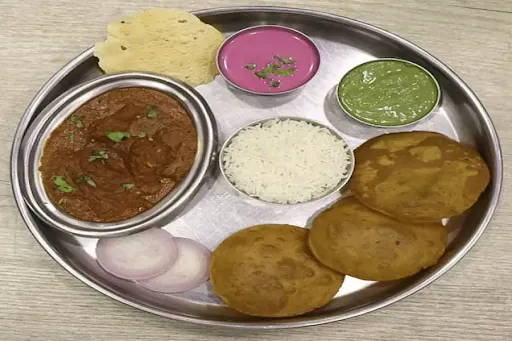 Mutton Vade Thali