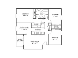 Hickory Floorplan Diagram