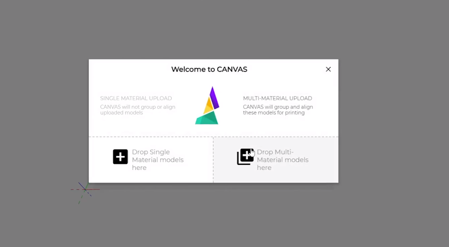 The CANVAS Interface is simple and easy to use.