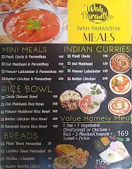 Wah Parantha - Desi Meals, Paranthas & More menu 5