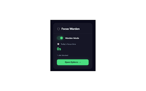 The Focus Warden screenshot 1