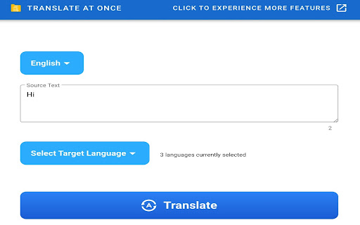 TranslateAtOnce - Translate Multi Language