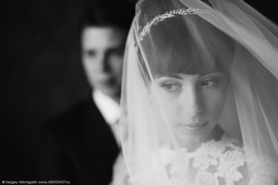 Wedding photographer Sergey Minnigalin (nextshot). Photo of 13 November 2013