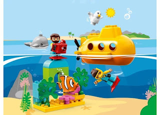 Конструктор DUPLO Town Путешествие субмарины Lego за 1 299 руб.