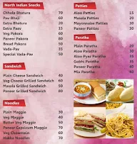 Bharia's Veg Restaurant menu 1