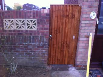 Extended wall and fitted a new gate  album cover