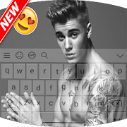 New Keyboard for Justin Bieber & HD wallpapers  Icon