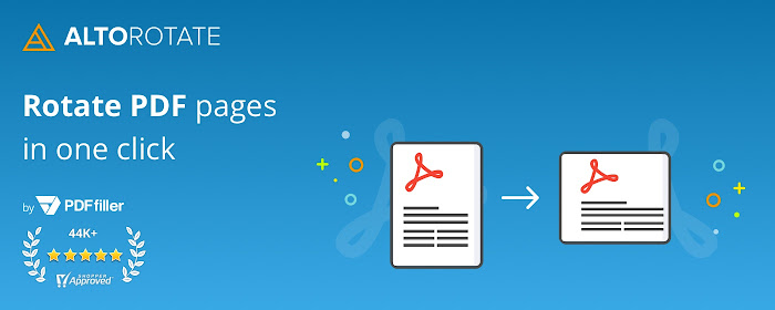AltoRotatePDF: Rotate Pages in PDF for Free marquee promo image