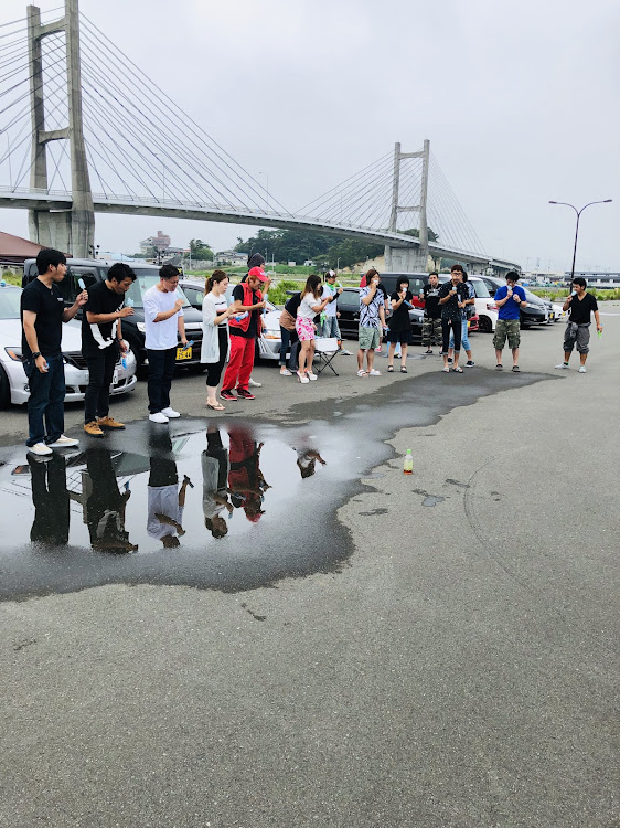 アルテッツァの松川浦MT・初キャンギャルごっこ！・ラーメン・iPhone撮影・念願コラボに関するカスタム事例の投稿画像7枚目