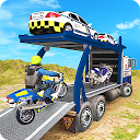 ダウンロード US Police Cargo Truck Transport Game をインストールする 最新 APK ダウンローダ