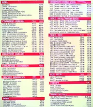 Khana Khazana New Chinese Fast Food Centre menu 2