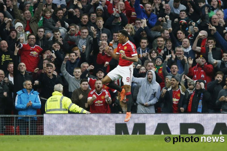 Martial qualifie Man U pour la finale de FA Cup !