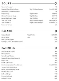 The Clover Bar And Kitchen menu 1