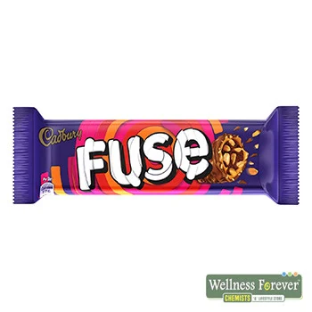 Cadbury Chocolate Bar - Fuse, 45 G - 8x45 g