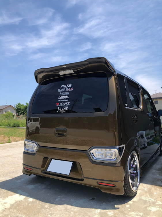フレアのいつもいいね＆コメントありがとうございます・洗車・低いようで低くない子供の送迎に丁度良い高さ・仕様変更に関するカスタム事例の投稿画像6枚目