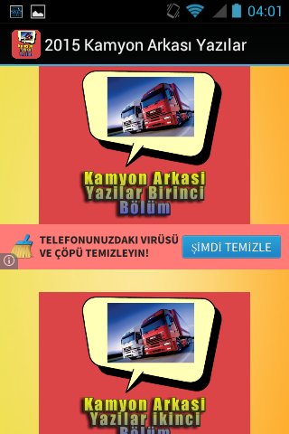 2015 Kamyon Arkası Yazıları