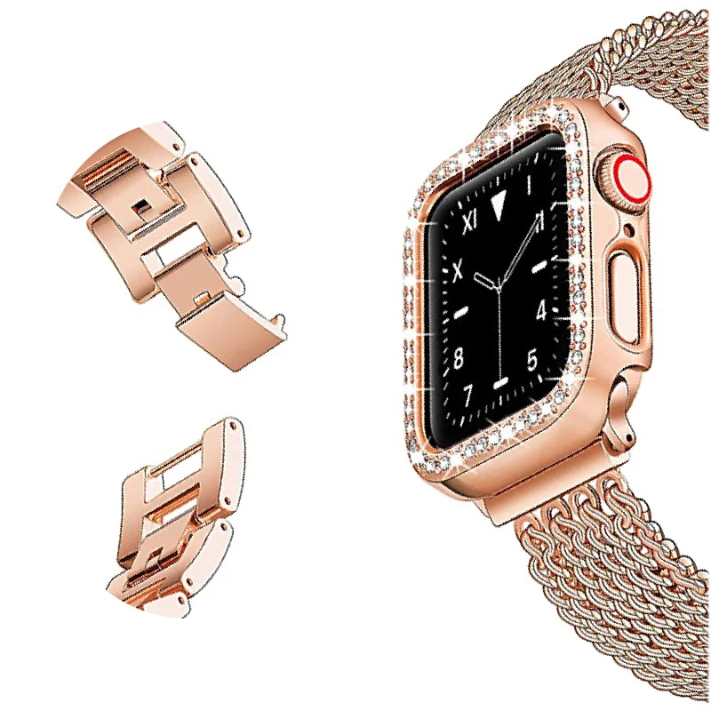 Title 6, Pure Kleur Horloge Roestvrij Staal Metaal Zonde...