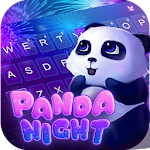 Cover Image of Herunterladen Panda-Nacht-Tastatur-Thema 33.0 APK