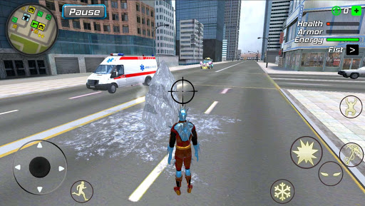 Snow Storm Superhero screenshots 2