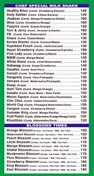 King Of Juices menu 2