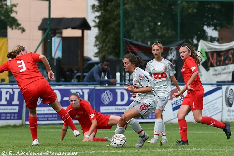 Vrouwenploeg Standard klopt Woluwe in boeiend oefenduel