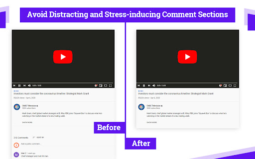 CommentBlock: Avoid Comments and Distractions