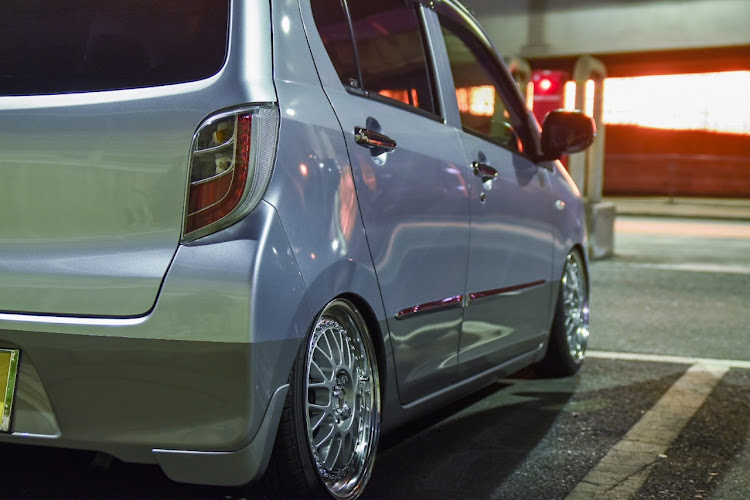ピクシスエポックの納車から現在までの愛車・ミライースOEM車・シルバーツートン・workwheelsに関するカスタム事例の投稿画像7枚目