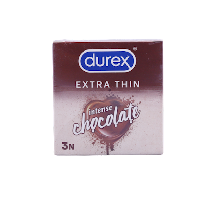 DUREX CONDOM INTENSE CHOC 3PC