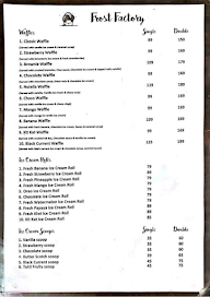 Frostbites menu 5