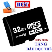 Thẻ Nhớ 16Gb/ 32Gb/64Gb Microsd Tốc Độ Cao (Đen) - Bảo Hành 12 Tháng