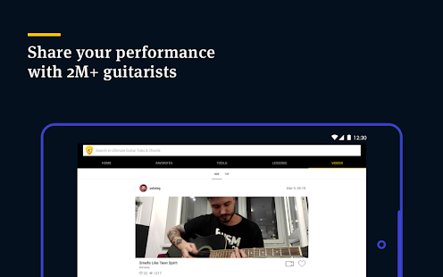  Ultimate Guitar Tabs & Chords- 스크린샷 미리보기 이미지  