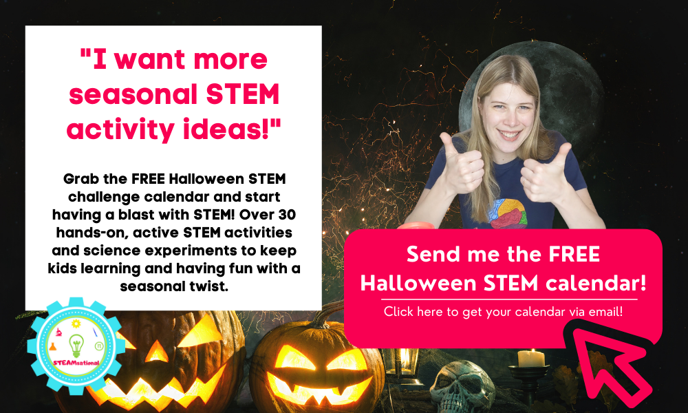 halloween stem calendar