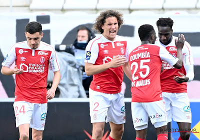 Wout Faes buteur avec Reims lors de la victoire à Lyon 