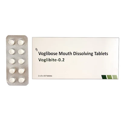 Voglibite-02mg Tablet 10's
