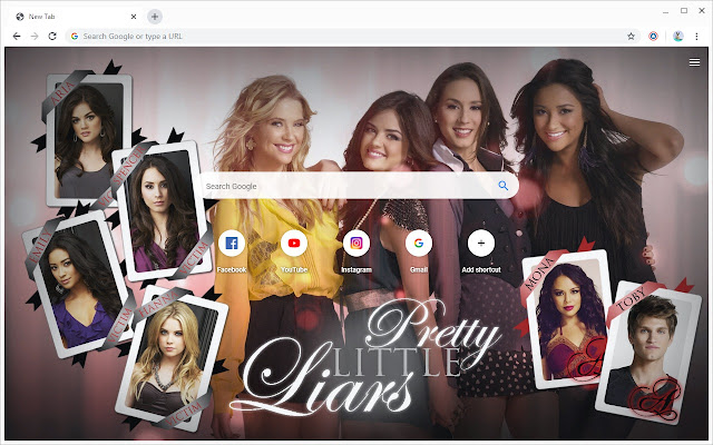 Pretty Little Liars Wallpapers New Tab