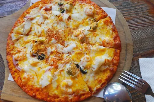 Pepper Barbeque Chicken Pizza