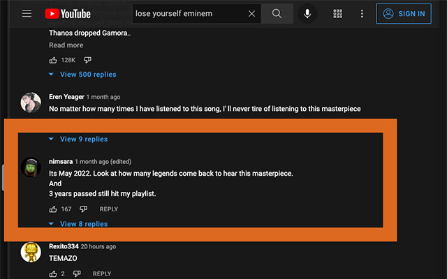 Ugly Comments chrome extension