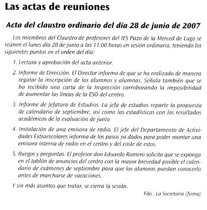 Convoco a mis compañeros | U4-3. Textos de la vida cotidiana y de las  relaciones sociales: convocatorias, órdenes del día, actas de reuniones,  reglamentos y circulares.