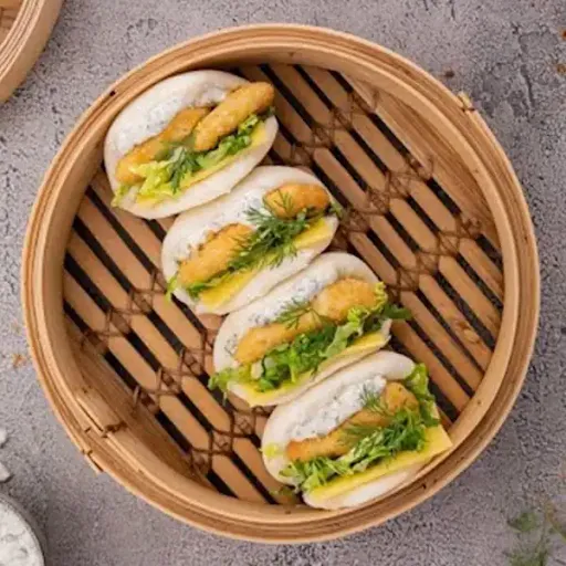 Fried Fish Bao (2 Pcs)